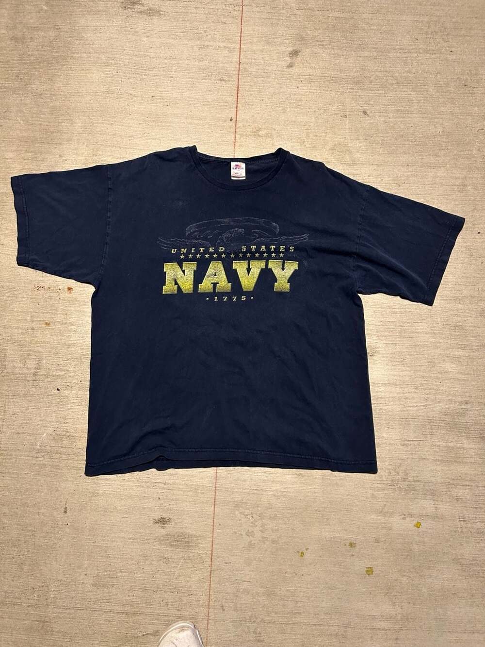 Bayside United States Navy Graphic T-Shirt Size 2XL